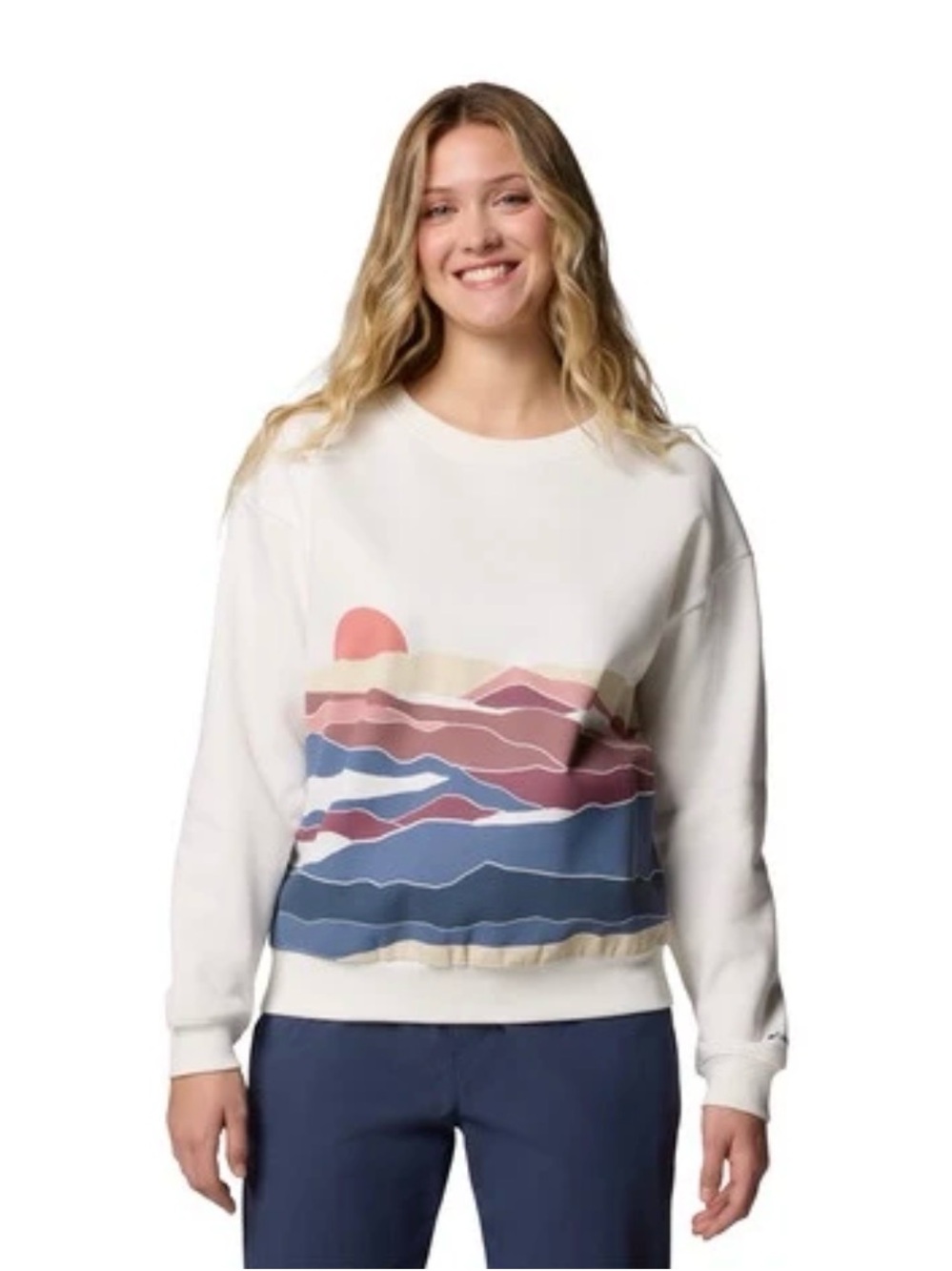 COLUMBIA WOMEN'S MERIDIAN CREEK CREW SWEATSHIRT